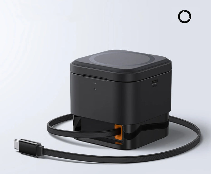 Carregador Magnético Baseus Qi2 Pro 67W - Estação de Carregamento Rápido 2 em 1